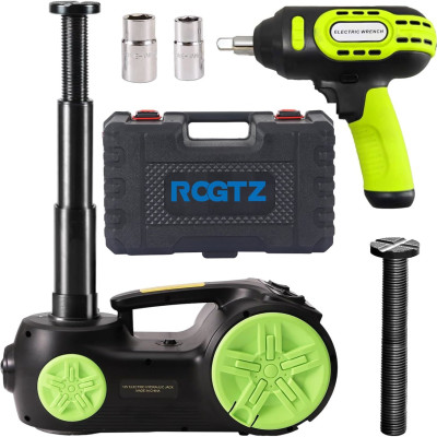 Quà Tặng Kèm - Bộ nâng kích gầm điện, kiêm máy bơm lốp và máy siết ốc ô tô đa năng 3 trong 1. Thương hiệu Đức - ROGTZ, Bảng điều khiển kỹ thuật số cao cấp TY-004 - Hàng Chính Hãng