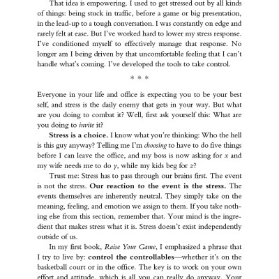 Sustain Your Game: High Performance Keys To Manage Stress, Avoid Stagnation, And Beat Burnout