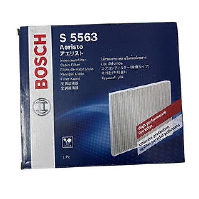 Lọc Điều Hòa Loại Tiêu Chuẩn BOSCH Ariesto S5563 Dành cho Xe Hyundai SantaFe (18 -20 ) 