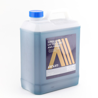 Nước Làm Mát Động Cơ Màu Xanh Dương AISIN Super Long Life Coolant 50% 4 Lít SCPM50A4LB - Nhập Khẩu Chính Hãng