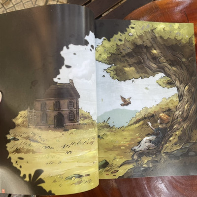 [Truyện cổ Grimm kinh dị được kể bằng tranh – In màu toàn bộ] CÂY BÁCH XÙ– Anh em nhà Grimm - Phan Hữu Khánh phóng tác và vẽ - NXB Kim Đồng (bìa mềm)