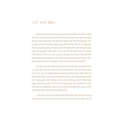 Những Miền Lưu Dấu - Cảnh Việt Trong Văn Chương