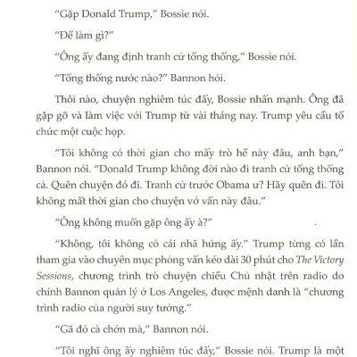 Trump Ở Nhà Trắng