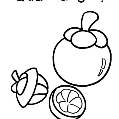 Bé Tập Tô Màu - Trái Cây (Tái Bản)