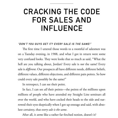 Way Of The Wolf: Straight Line Selling: Master The Art Of Persuasion, Influence, And Success