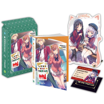 Sách - Chào Mừng Đến Lớp Học Đề Cao Thực Lực - Tập 10 - Bản Giới Hạn - Tặng Kèm Acrylic plate "Neko Girls" + ID Card Nhựa Cứng Kèm Phong Bì + Box