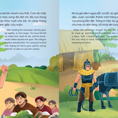 Truyện cổ tích Việt Nam -  THẠCH SANH -  THÁNH GIÓNG - Phiên bản SÁCH NÓI.