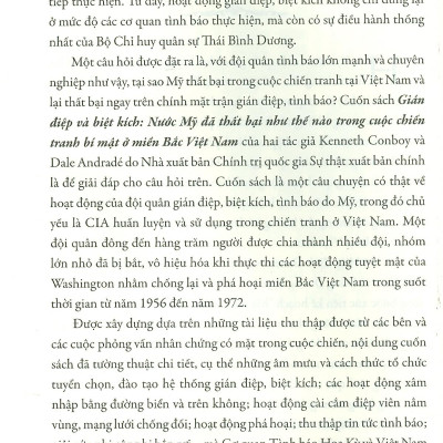 Gián Điệp Và Biệt Kích Nước Mỹ Đã Thất Bại Như Thế Nào Trong Cuộc Chiến Tranh Bí Mật Ở Miền Bắc Việt Nam