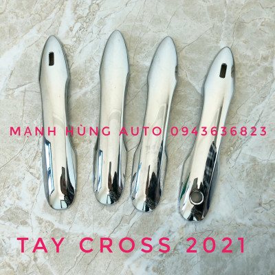 Ốp Tay Hõm Cửa Xe Toyota Cross 2021 - mạ Crom