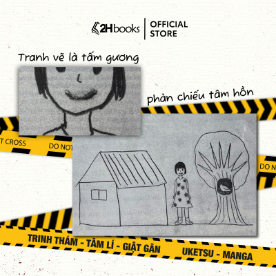 Sách-  Combo Ngôi Nhà Kỳ Quái và Bức Tranh Kỳ Quái của Uketsu, Tiểu Thuyết Trinh Thám Kinh Dị, Tặng kèm Bookmark và Bản Thiết Kế Các Ngôi Nhà- 2HBooks