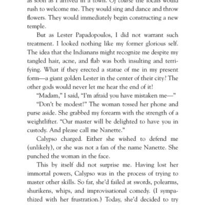 The Trials of Apollo Series #2: The Dark Prophecy