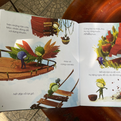 CHIẾC BÁNH RONG BIỂN CUỐI CÙNG – hãy trở thành người hùng của đại dương (song ngữ Anh – Việt) – bìa cứng in màu toàn bộ - Hà Giang Books