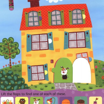 Sách tương tác tiếng Anh - Usborne Lift-The-Flap Counting Book