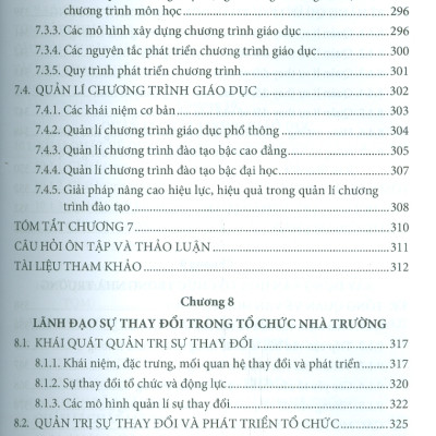 Phát Triển Năng Lực Lãnh Đạo, Quản Lí & Quản Trị Nhà Trường (Sách Chuyên Khảo) 