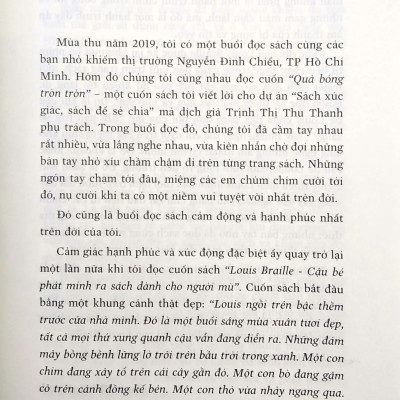 Louis Braille - Cậu Bé Phát Minh Ra Sách Dành Cho Người Mù