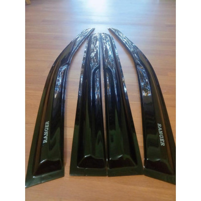 Vè Che Mưa Xe FORD RANGER 2016 - 2022 NHỰA ĐEN DÀY