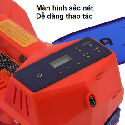 Bộ nâng kích gầm điện 5 tấn kiêm máy bơm lốp tự ngắt thương hiệu Đức ROGTZ TY-EHJ03 cao cấp - Hàng Chính Hãng