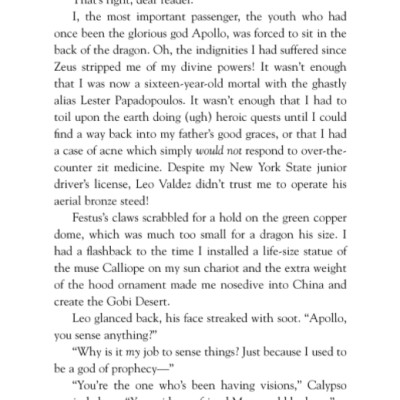 The Trials of Apollo Series #2: The Dark Prophecy