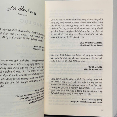 Sách - Triết Học Nói Với Doanh Nhân Lãnh Đạo (VLA)