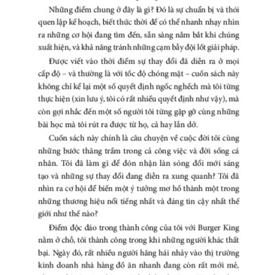 Burger King - Câu Chuyện "Tuyệt Ngon" Về Khởi Nghiệp Và Nhượng Quyền Kinh Doanh _TRE