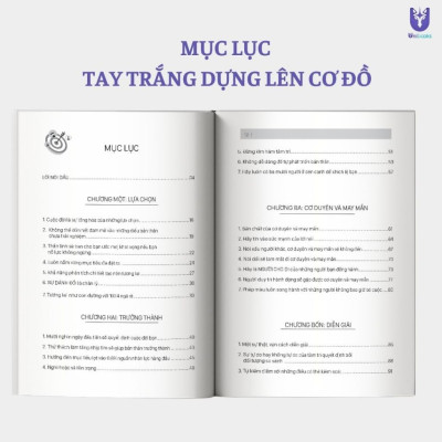 Sách - Tay trắng dựng cơ đồ - Unibooks