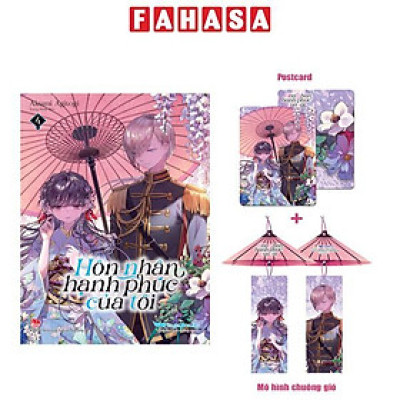Sách - [Light Novel] Hôn Nhân Hạnh Phúc Của Tôi - Tập 4 - Tặng Kèm Postcard + Mô Hình Chuông Gió