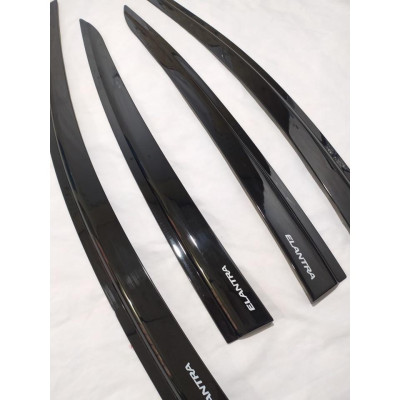 Vè Che Mưa Xe Huyndai Elantra 2022-2016 Mẫu Chỉ Inox Cao Cấp