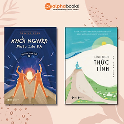 Combo Hành Trình Thức Tỉnh + Khởi Nghiệp Phiêu Lưu Ký 