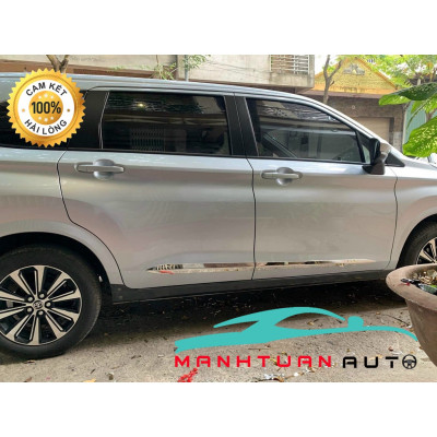 Nẹp sườn xe Toyota Veloz, Toyota Avanza 2020 - 2022 mạ crom cao cấp