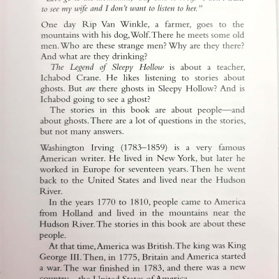 Rip Van Winkle and the Legend of Sleepy Hollow: Level 1