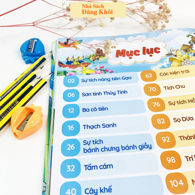 Sách - 10 phút mỗi ngày kể chuyện cho bé Truyện cổ tích Việt Nam thế giới yêu thích, Truyện Bìa Dày