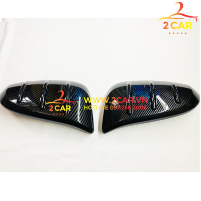 Ốp gương chiếu hậu CARBON xe Toyota Corolla Cross 2020- 2023 vân cacbon cao cấp