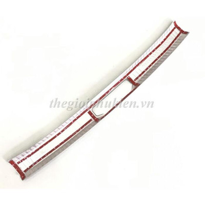 Bộ sản phẩm ỐP BẬC CỐP VÀ BẬC CỬA Inox xe Toyota Fortuner 2017-2019