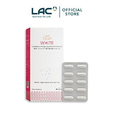 VIÊN UỐNG SÁNG DA LAC TAUT WHITE (60 VIÊN)