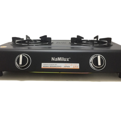 Bếp gas đôi công suất cao 8.4kw NaMilux DS2163APF - Hàng chính hãng