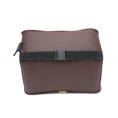 Gối Tựa Đầu Cao Su Non Bọc Da CIND G003 Màu Café