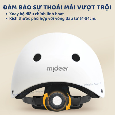 Đồ bảo hộ tay chân kèm mũ cho bé Mideer Protective Clothing Bike, đồ chơi vận động cho bé