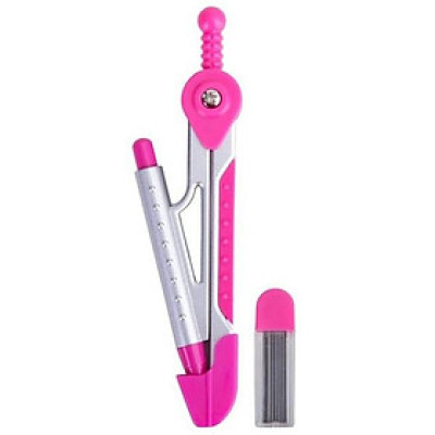 Compass Học Sinh - Deli 8616 - Màu Hồng