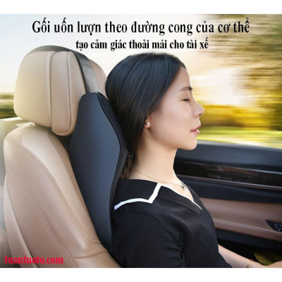 Gối tựa đầu ô tô cao cấp loại dài xuống vai