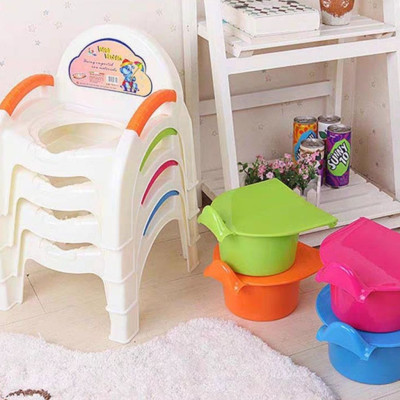  GHẾ BÔ VỆ SINH NHỰA CAO CẤP - GIÚP BÉ NGỒI VỆ SINH AN TOÀN, THOẢI MÁI - BÔ GHẾ TỰA CHỐNG GÙ LƯNG CHO BÉ