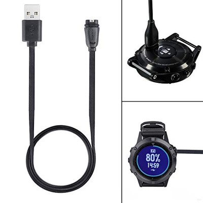 Cáp sạc thay thế cho các dòng đồng hồ Garmin Fenix 7, Fenix 6, Fenix 5, Forerunner 955, 945, 935, 245, 265, 255, 45, 645, Instinct, Viviactive 3, Venu/ Garmin Epix Gen 2- Hàng Nhập Khẩu 