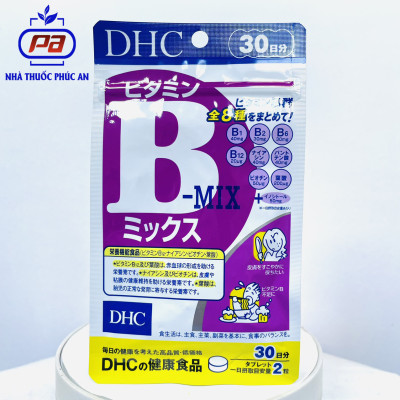 Viên uống Vitamin B tổng hợp DHC Vitamin B Mix 30 - 90 ngày