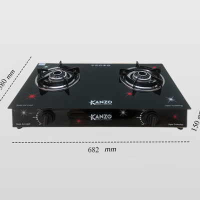 Bếp Gas Dương Kính Kanzo KZ-C68JP Japan Technology - Cao Cấp, Chất Lượng - Hàng Chính Hãng