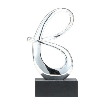 Tượng Nghệ Thuật Trang Trí Màu Bạc - Tượng Decor Sang Trọng ARISTA |Index Living Mall - Nội thất Thái Lan|