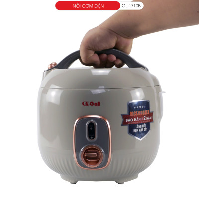 Nồi cơm điện Gali GL-1710B 1 lít. Hàng chính hãng, bảo hành 24 tháng.