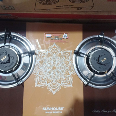 Combo Bếp Gas Dương Kính Sunhouse SHB3336 Kèm Van Dây - Hàng chính hãng