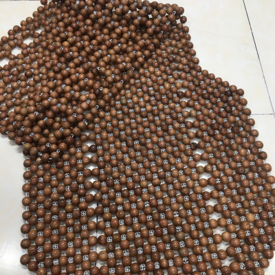 Đệm Lót Ghế Xe Ô Tô Hạt Gỗ Hương Cao Cấp ( video , hình thật )