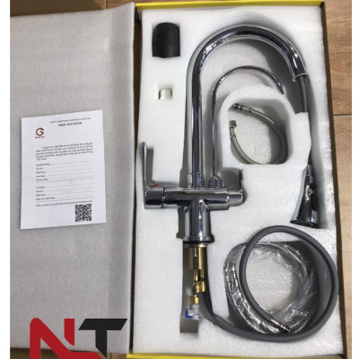 VÒI RỬA BÁT 3 ĐƯỜNG NƯỚC GROVES CAO CẤP 805-2