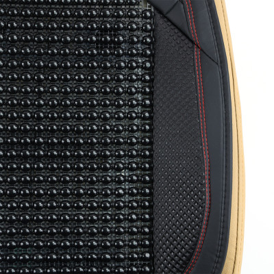 Lót Ghế Hạt Gỗ Massage 5 Chế Độ Thông Minh Kèm Quạt Đo Nhiệt Độ Môi Trường Tích Hợp 2 Cổng Chia USB CIND DZ002