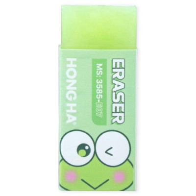 Gôm Tẩy Thạch Màu Chú Ếch Xanh - Hồng Hà 3585-E07